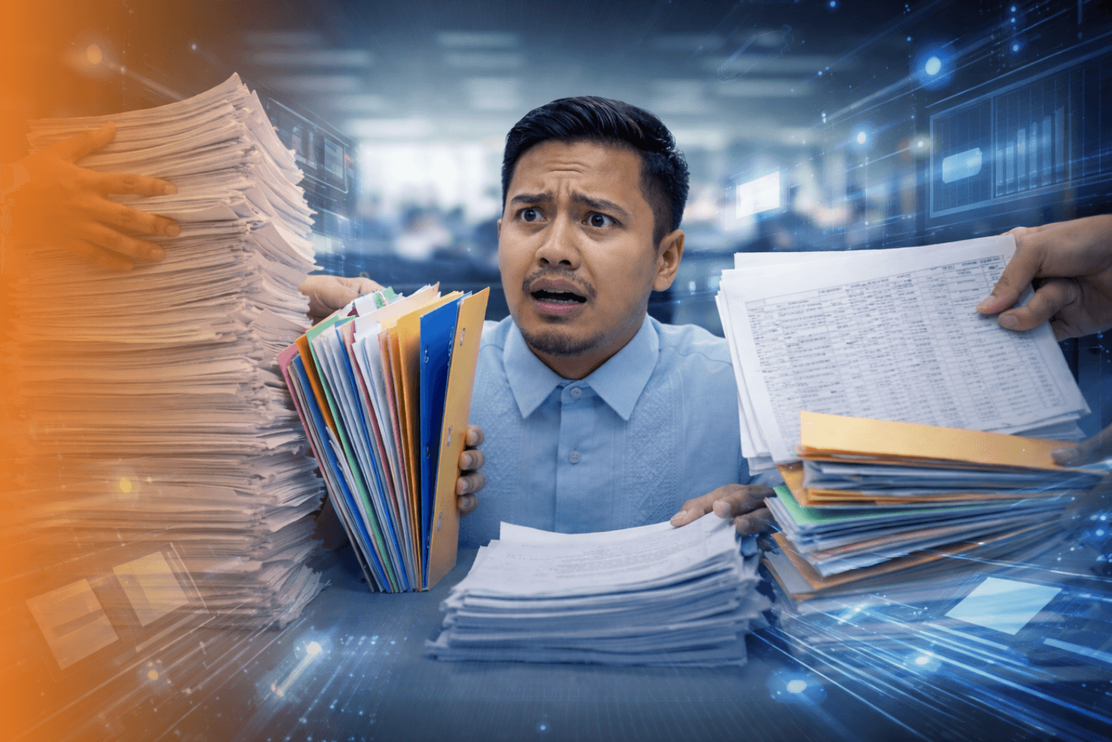 Overwhelmed by paperwork